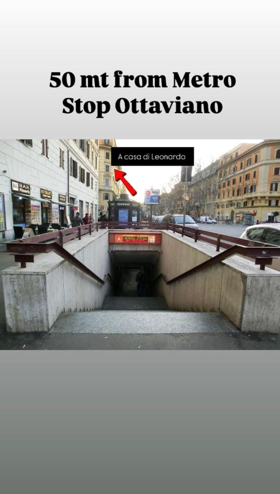 A Casa Di Leonardo II Leilighet Roma Eksteriør bilde